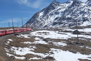 From Milan: Bernina Train, Swiss Alps & St. Moritz Day Trip