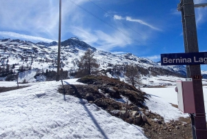 Desde Milán: Tren Bernina, Alpes suizos y excursión de un día a St. Moritz