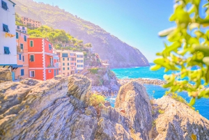 From Milan:Cinque Terre National Park with Limoncino Tasting