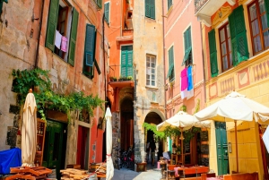 From Milan: Cinque Terre Private Tour by Car, Ferry or Train