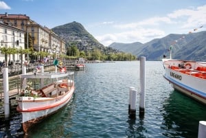 Fra Milano: Como, Bellagio, Lugano Dagstur & guidet krydstogt på søen