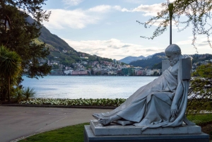 Fra Milano: Como, Bellagio, Lugano Dagstur & guidet krydstogt på søen