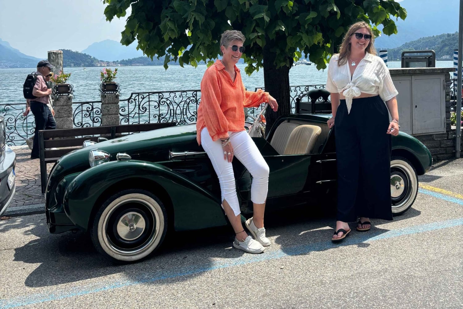 Fra Milano: Tur til Comosøen i en veteranbil