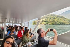 From Milan: Como, Lugano and Bellagio Exclusive Boat Cruise