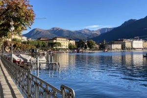 De Milão: Como, Lugano, Bellagio com cruzeiro privado pelo lago