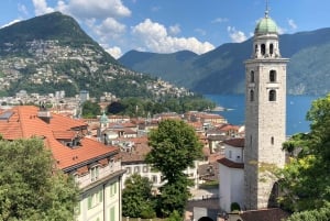 Fra Milano: Como, Lugano og Bellagio med privat innsjøcruise