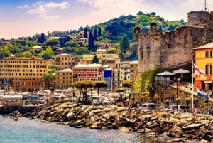 From Milan: Genoa, Serravalle & Portofino - Private Day Trip