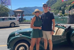 From Milan: Lago Maggiore Tour Driving a Classic Car