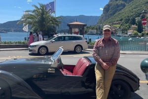 From Milan: Lago Maggiore Tour Driving a Classic Car