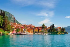 Desde Milán: lago de Como, Bellagio y Lugano con paseo en barco