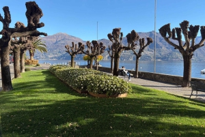 Fra Milano: Comosjøen, Bellagio og Lugano med båttur