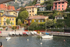 Fra Milano: Comosjøen, Bellagio og Lugano med båttur