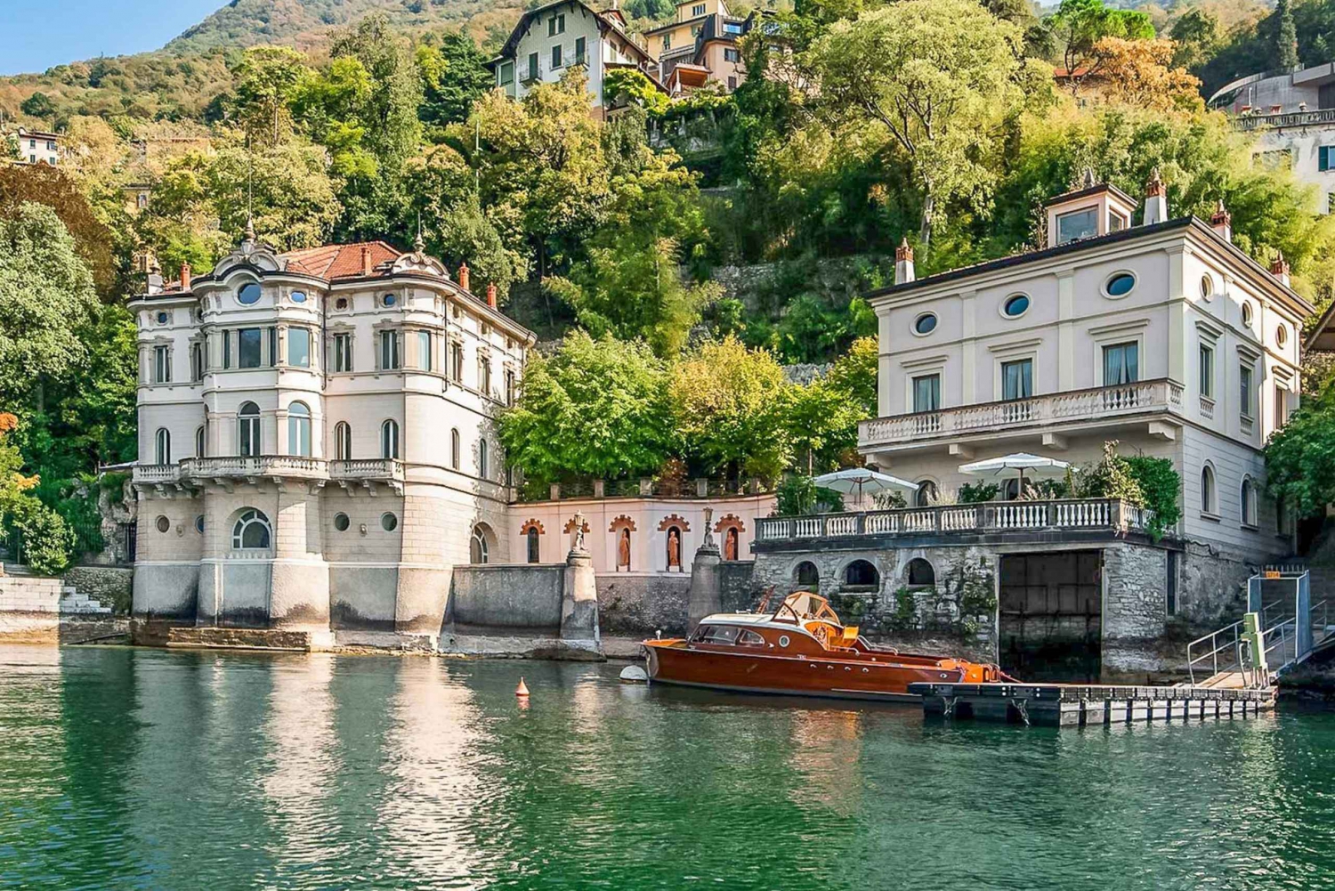 Au départ de Milan : Excursion d'une journée au lac de Côme et à Bellagio avec croisière de luxe