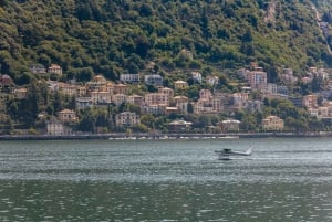 Da Milano: Lago di Como e Bellagio in autobus e tour in barca privato