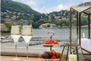 Från Milano: Dagsutflykt Comosjön & Bellagio med privat chaufför