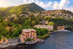 Från Milano: Dagsutflykt Comosjön & Bellagio med privat chaufför