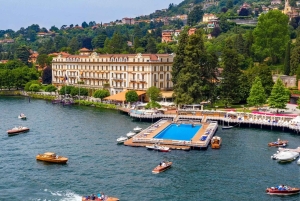 Från Milano: Dagsutflykt Comosjön & Bellagio med privat chaufför