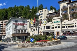 Fra Milano: Comosøen, St Moritz, Bernina-toget og en tur i Alperne