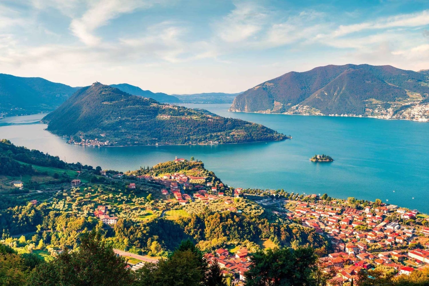 Fra Milano: Iseosøen, Bergamo og Franciacorta vintur