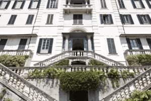 Från Milano: Villor vid Comosjön med färjor