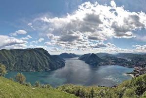 Desde Milán: Excursión de un día a Lugano y Bellagio y Crucero en Barco por el Lago