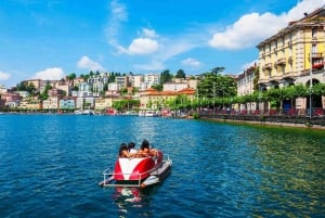 Från Milano: Lugano, Bellinzona och resa till chokladfabriken