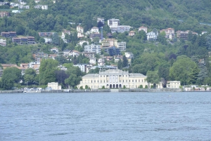 Z Mediolanu: Prywatna łódź do jeziora Como, Lugano i Bellagio