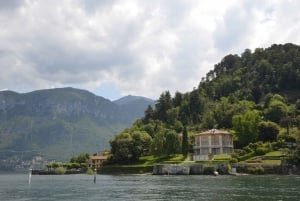 Z Mediolanu: Prywatna łódź do jeziora Como, Lugano i Bellagio