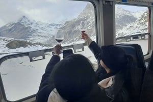 Milanosta: Berninan junamatkan kanssa.