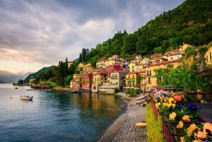 Milanosta: Como, Bellagio, Varenna, laivaristeily.