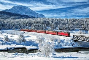 From Milan: St. Moritz and Bernina Express Panoramic Tour