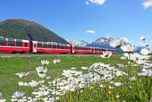 From Milan: St. Moritz and Panoramic Bernina Express Tour