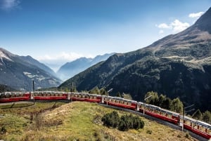 From Milan: St. Moritz and Panoramic Bernina Express Tour