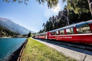 From Milan: St. Moritz and Panoramic Bernina Express Tour