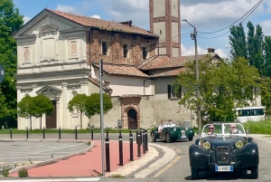 De Milan à Certosa de Pavie en voiture classique