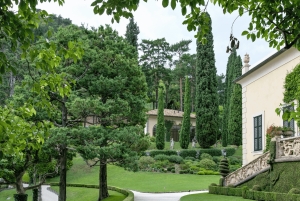 Från Milano: Villa del Balbianello och Varenna med tåg