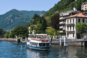 Från Milano: Villa del Balbianello och Varenna med tåg