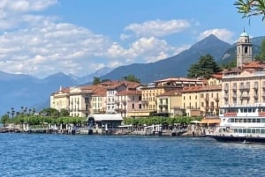 From Milan: Lake Como Cruise with Como Town & Bellagio Tour