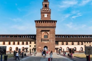 Milano: Tur til Sforza-slottet og Michelangelos mesterværker