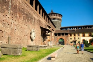 Milano: Tur til Sforza-slottet og Michelangelos mesterværker