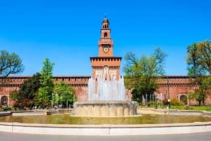 Milano: Tur til Sforza-slottet og Michelangelos mesterværker