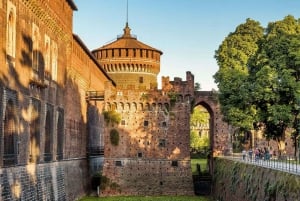 Milano: Tur til Sforza-slottet og Michelangelos mesterværker