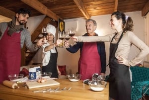 Italia: Pasta og Tiramisu-kokekurs hjemme