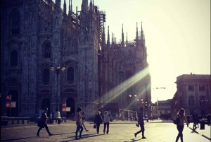 Start på en spasertur i Milano