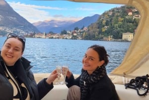 Lake Como: Aperitivo Cruise with Prosecco at Sunset