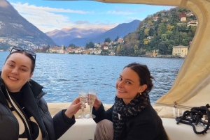 Comomeer: Aperitivo Cruise met Prosecco bij zonsondergang