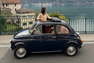 Comer See: Classic Fiat 500 Autovermietung 4h/8h/24h + Lieferung