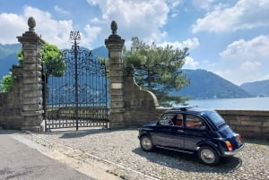 Comer See: Classic Fiat 500 Autovermietung 4h/8h/24h + Lieferung