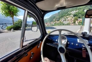 Comer See: Classic Fiat 500 Autovermietung 4h/8h/24h + Lieferung