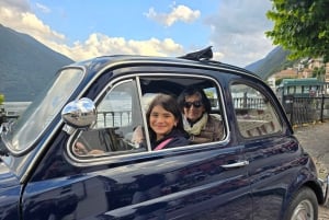 Comer See: Classic Fiat 500 Autovermietung 4h/8h/24h + Lieferung